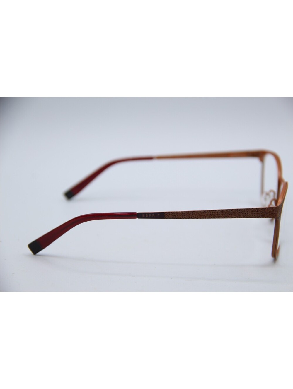 Esprit Et17487 Color-531 Brown Red Black Authentic Eyeglasses 51-16-135 - Picture 4 of 4